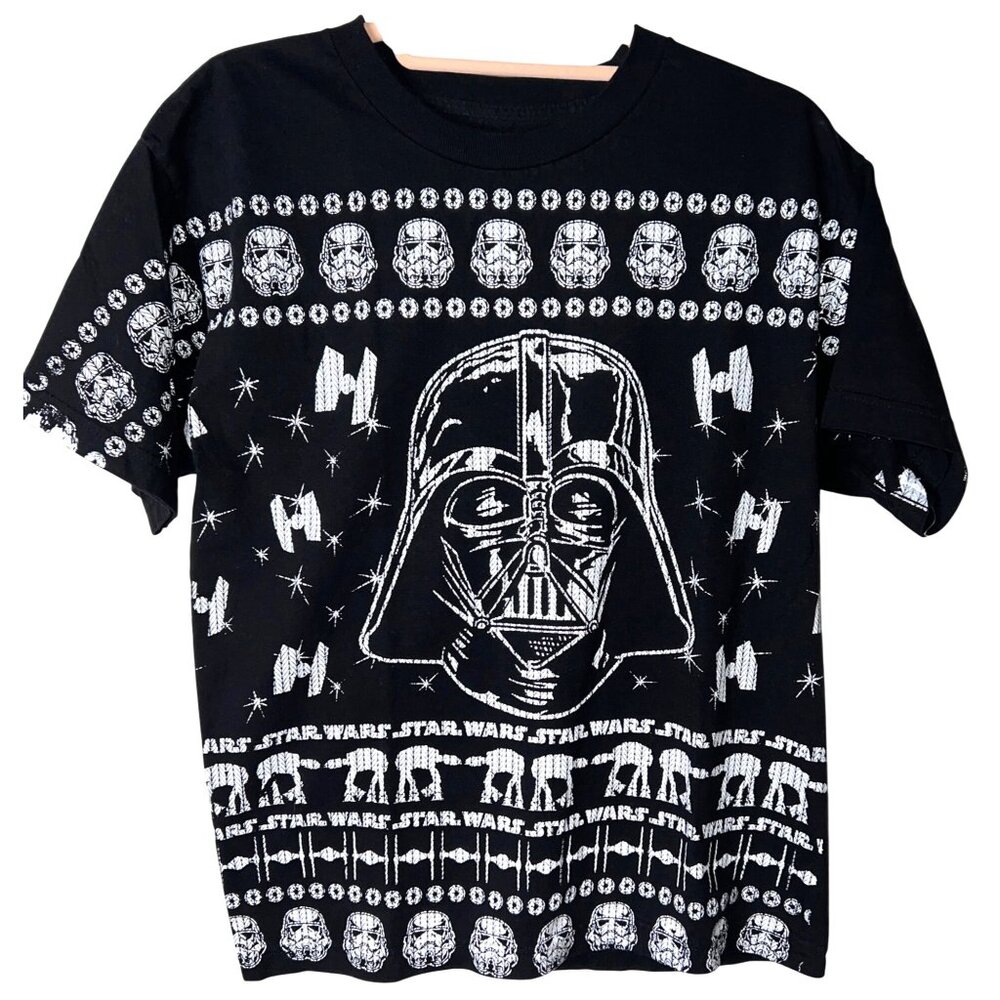 Star Wars Darth Vader Graphic Tee Black Disney Parks Authentic XL Unisex T-Shirt